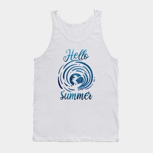 Hello Summer, Popsicle, Vacation, Beach Vacation, Summer Vacation, Vacation Tee, Vacay Mode, Summertime Tank Top